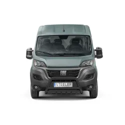 Must "A" esiraud kaitseplaadiga - Citroen Jumper / Fiat Ducato / Peugeot Boxer (2006 - 2024)