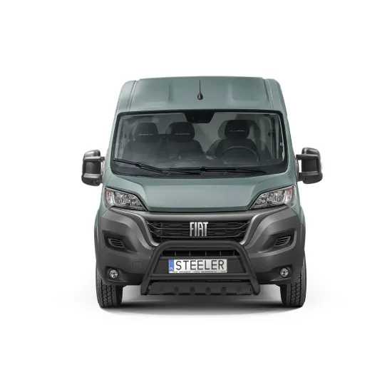 Must "A" esiraud kaitseplaadiga - Citroen Jumper / Fiat Ducato / Peugeot Boxer (2006 - 2024)