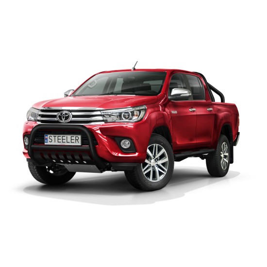 Must "A" esiraud kaitseplaadiga - Toyota Hilux (2015 - 2018)