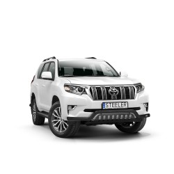 Must esiraud kaitseplaadiga - Toyota Land Cruiser 150 (2017 -)