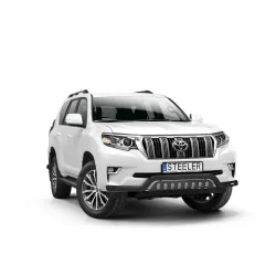 Must esiraud kaitseplaadiga - Toyota Land Cruiser 150 (2017 -)
