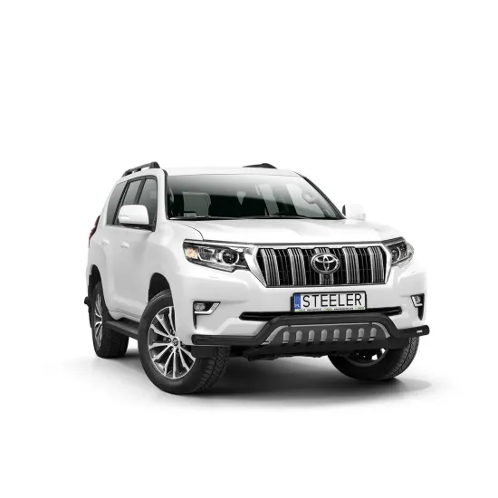 Must esiraud kaitseplaadiga - Toyota Land Cruiser 150 (2017 -)