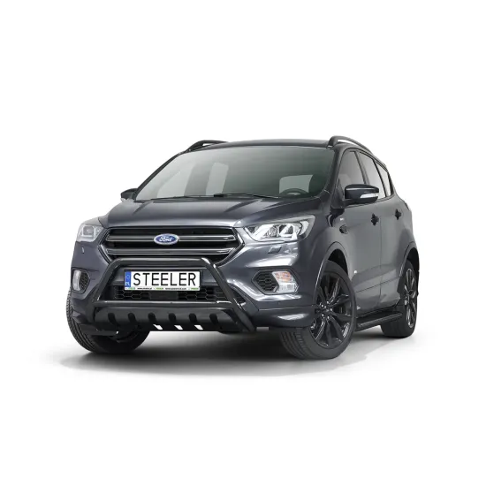 Must "A" esiraud kaitseplaadiga - Ford Kuga (2017 - 2019)