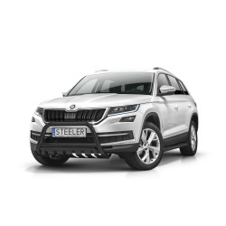 Must "A" esiraud kaitseplaadiga - Skoda Kodiaq (2016 - 2021)