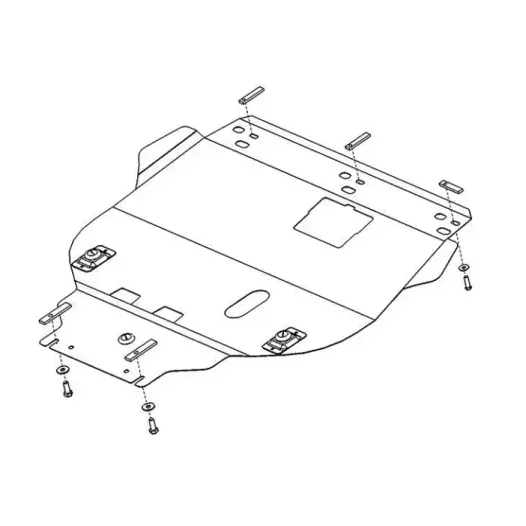 Kolchuga mootorikaitse – Ford C-Max