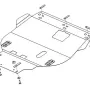 Kolchuga mootorikaitse – Ford C-Max