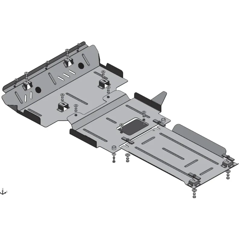 Kolchuga mootorikaitse – Toyota Land Cruiser 150