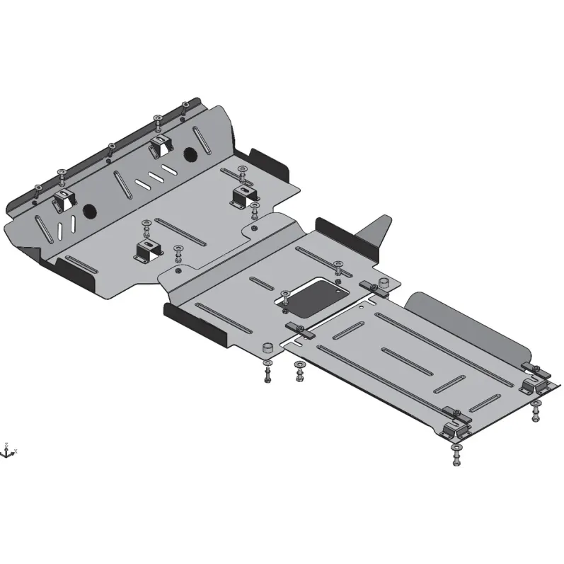 Kolchuga mootorikaitse – Toyota Land Cruiser 150