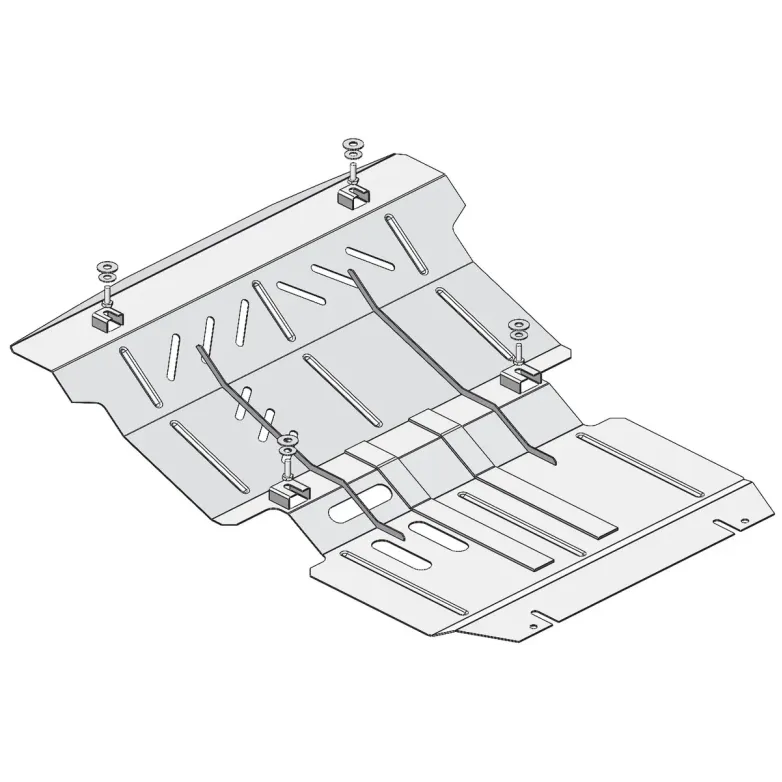 Kolchuga radiaatorikaitse – Mitsubishi L200 2-door / L200 4-door
