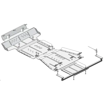Mootorikaitse – Toyota Hilux Double Cab / Hilux Extra Cab