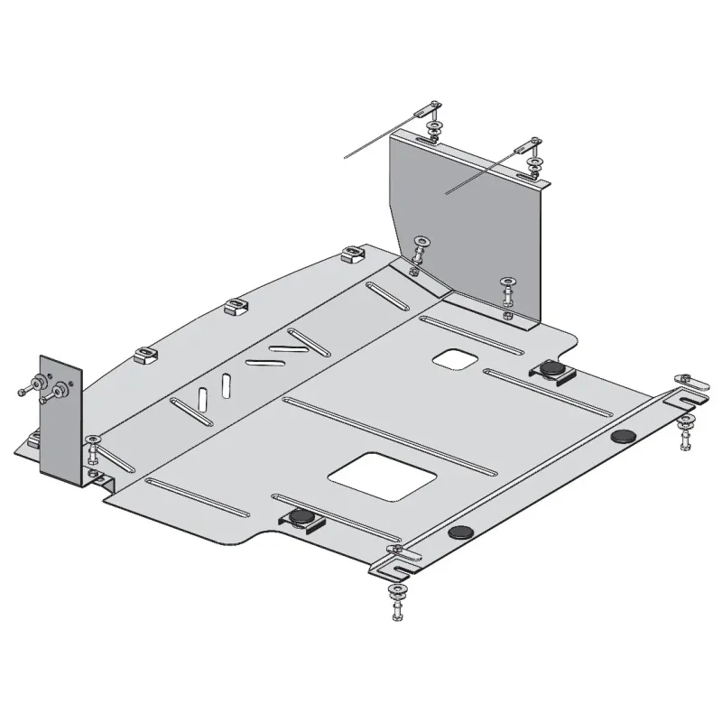 Kolchuga mootorikaitse – Ford Tourneo Courier / Transit Courier