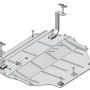Kolchuga mootorikaitse – Volkswagen Caddy Life / Caddy Life Maxi / Caddy Maxi / Caddy Panel Van