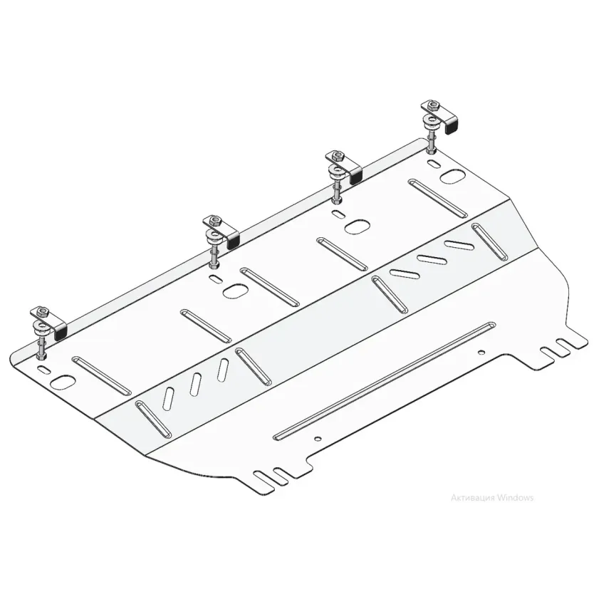 Kolchuga mootorikaitse – Opel Crossland