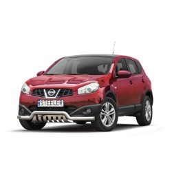 Esiraud kaitseplaadiga - Nissan Qashqai (2010 - 2013)