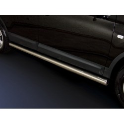 Stainless steel side bars - Nissan Qashqai (2010 - 2013)