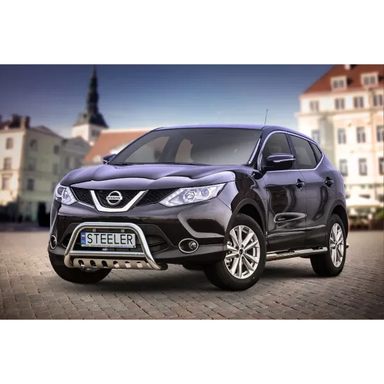 "A" esiraud kaitseplaadiga - Nissan Qashqai (2010 - 2013)