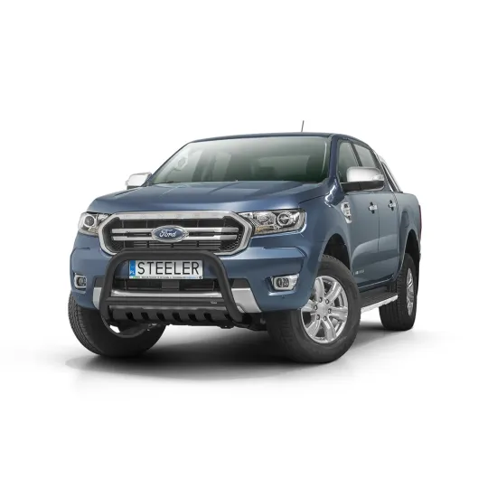 Must "A" esiraud kaitseplaadiga - Ford Ranger (2019 - 2022)