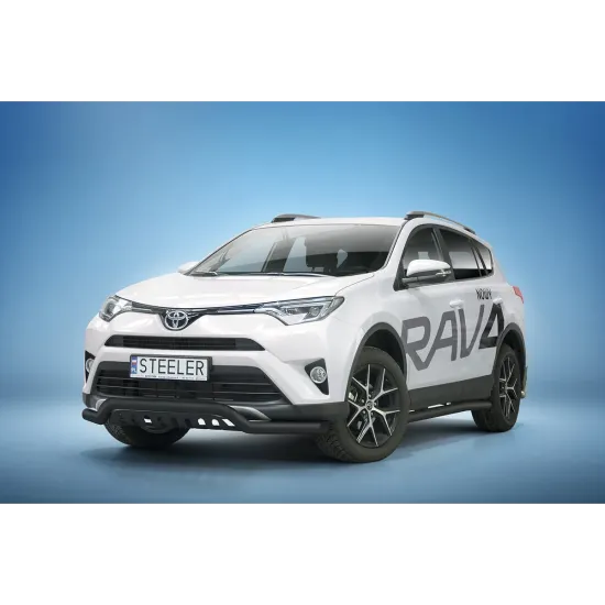 Must esiraud kaitseplaadiga - Toyota RAV4 (2016 - 2018)