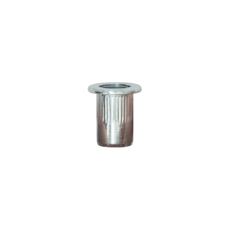 Neetmutter M8-1.25 / 0,5 → 3 mm, teras, ümar