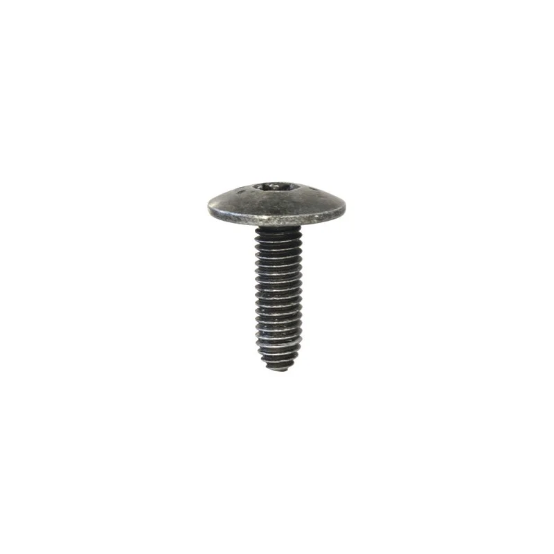 Kruvi M6-1.00 x 20 mm, lai kumer pea, must, kaitseraud