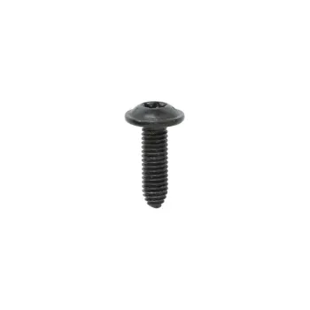 Kumerpeakruvi M6-1.00 x 20 mm, must