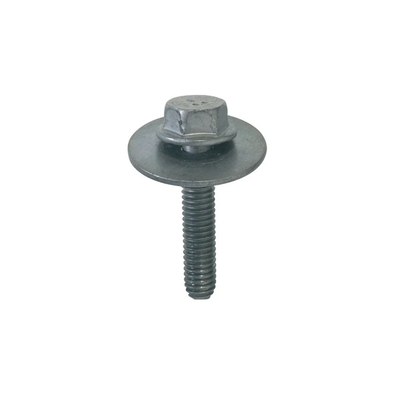 Kuuskantpolt äärikuga ja seibiga M6-1.00 x 30 mm, kaitseraud ja mootori põhjakaitse