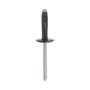 Laienev neet Ø 4,8 x 20,5 mm, lai pea, must, kaitseraud, pea Ø 14 mm