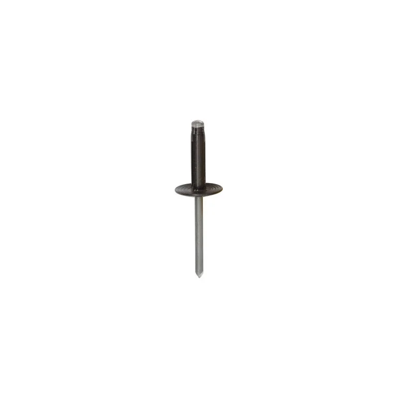 Laienev neet Ø 4,8 x 20,5 mm, lai pea, must, kaitseraud, pea Ø 16 mm
