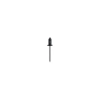 Alumiiniumneet Ø 6,4 x 12 mm, must, uks ja kere