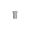 Neetmutter M6-1.00 / 0,5 → 3 mm, teras, ümar
