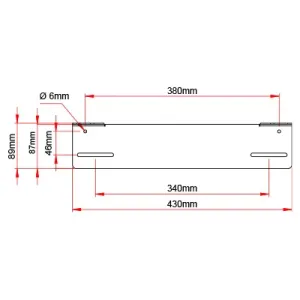 Lisatulede kinnitus 3mm HD