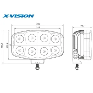 QUADRATOR LED