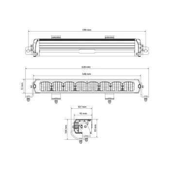 Genesis II 600 Hybrid Beam