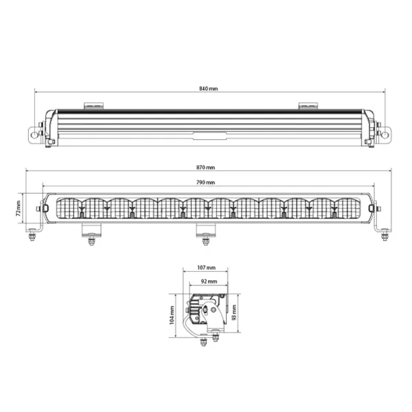 X-VISION Genesis II 800 Hybrid beam