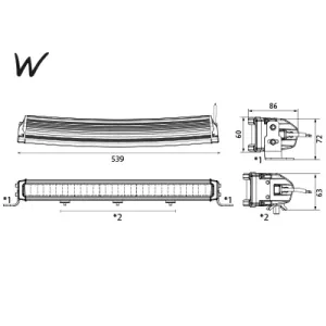 W-LIGHT Comber 550