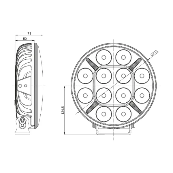 SEEKER LED kaugtuli