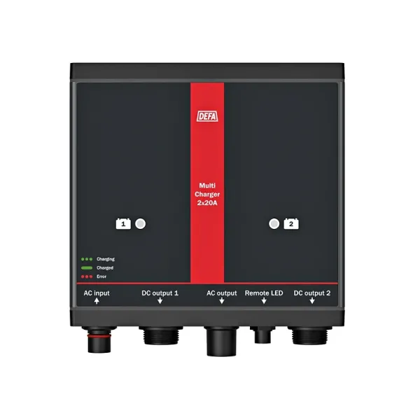 DEFA MULTICHARGER 2X20A