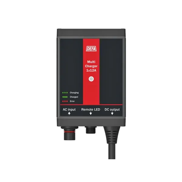 DEFA MULTICHARGER 1X12A REMOTE