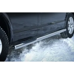 Küljerauad plastastmetega (LWB) - Volkswagen T5 (2003 - 2015)