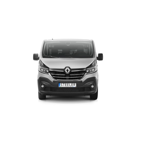 Front light bar BLACK - Renault Trafic (2019 - 2021)