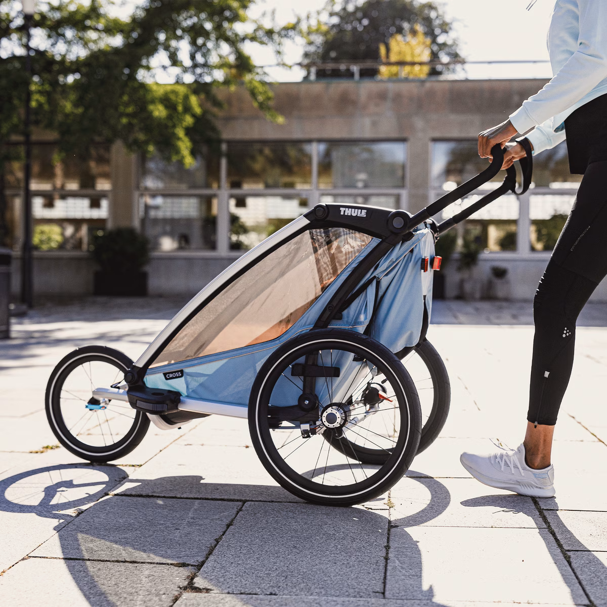 Thule Chariot all-terrain kit single
maastikusõidukomplekt ühekohalisele mitmeotstarbelisele haagisele alumiiniumi / must