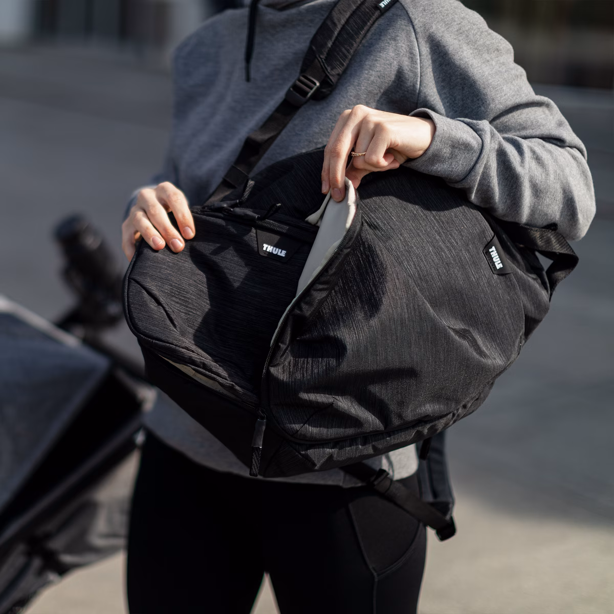 Thule changing backpack
vahetusasjade seljakott must