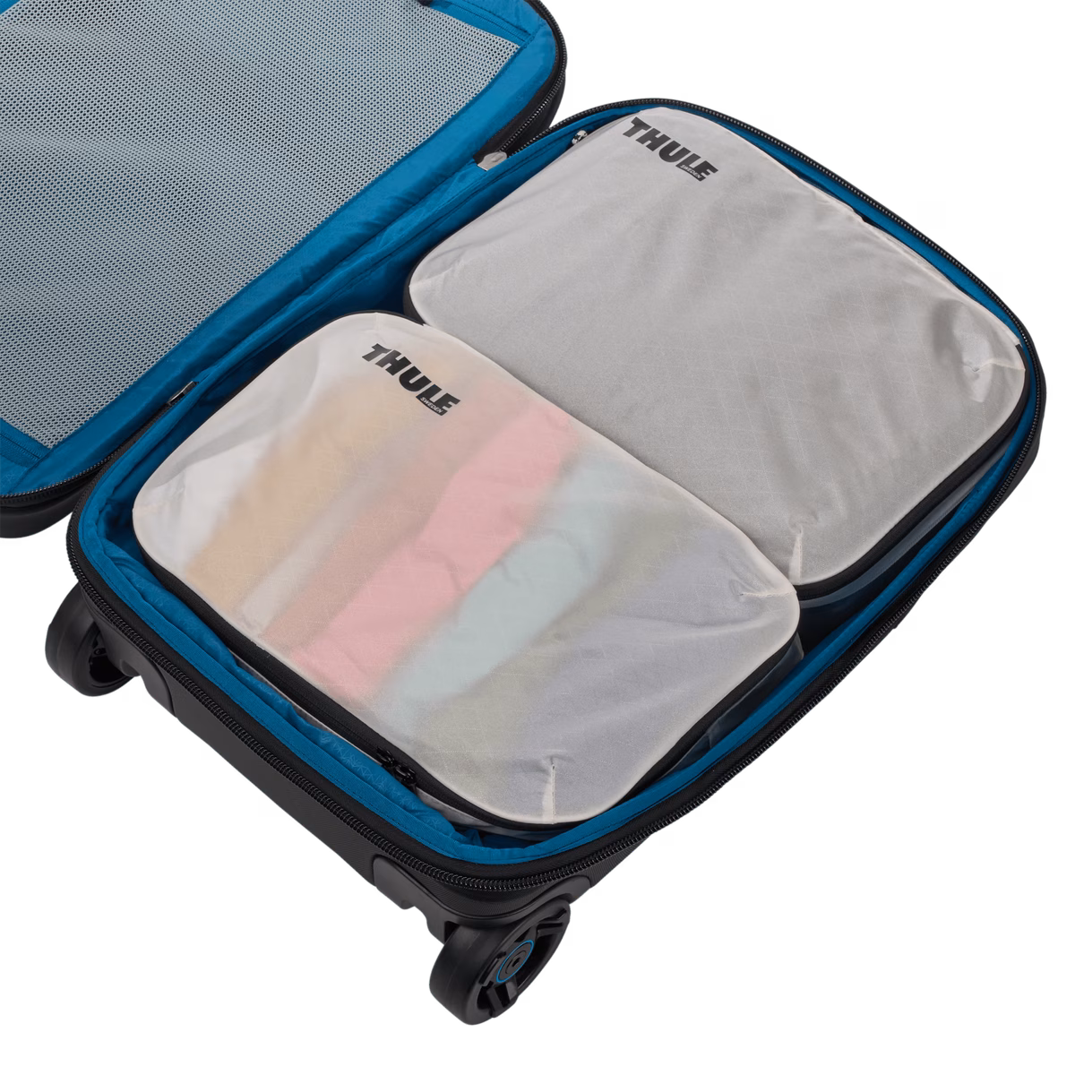 Thule clean/dirty packing cube
keskmine puhaste/mustade riiete pakkimiskuubik valge