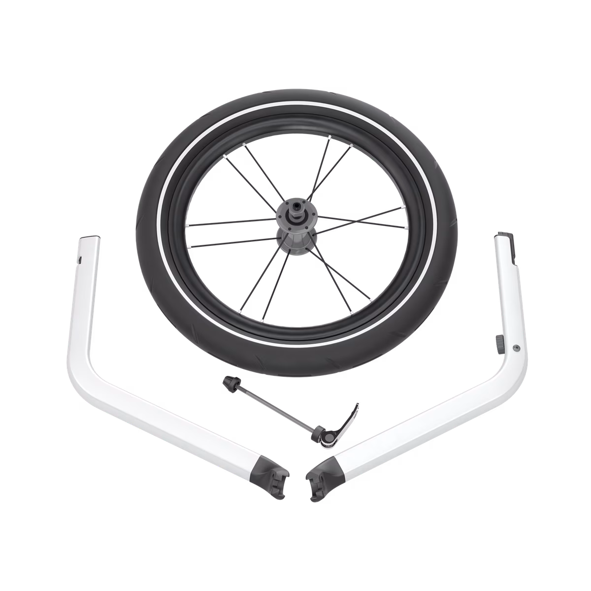 Thule Chariot all-terrain kit double
maastikusõidukomplekt kahekohalisele mitmeotstarbelisele haagisele alumiiniumi / must