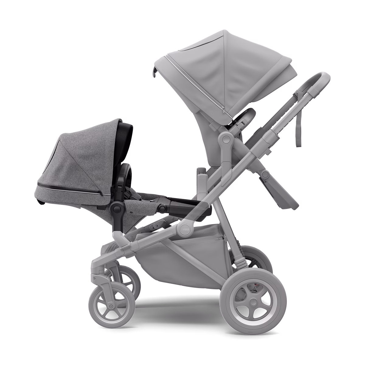 Thule Sleek sibling seat
teise lapse iste melange hall mustal