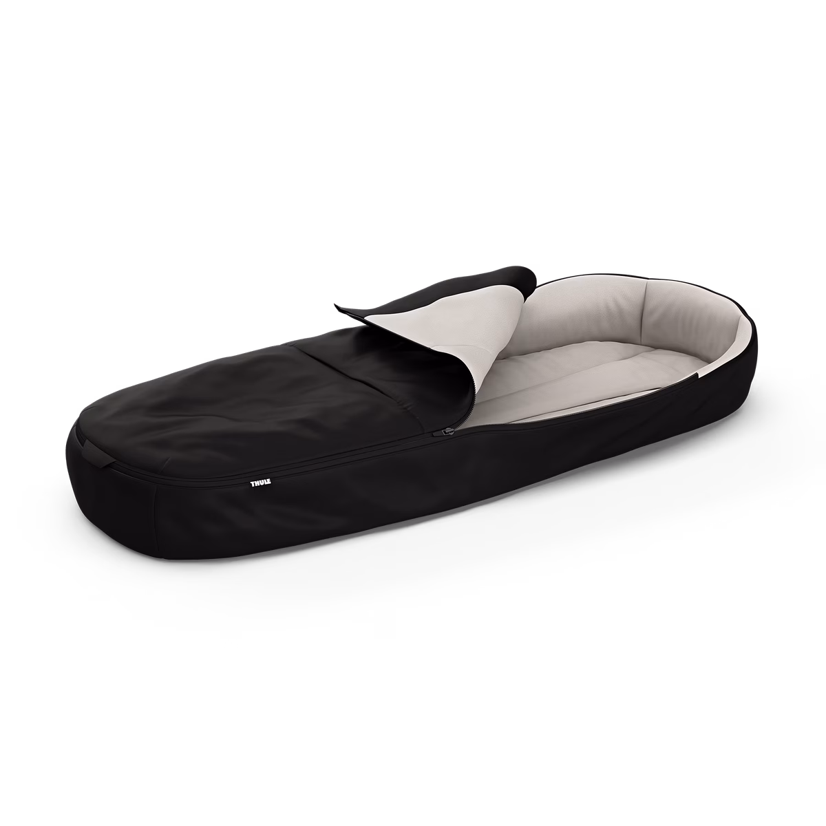 Thule stroller footmuff
lapsevankri jalakate must