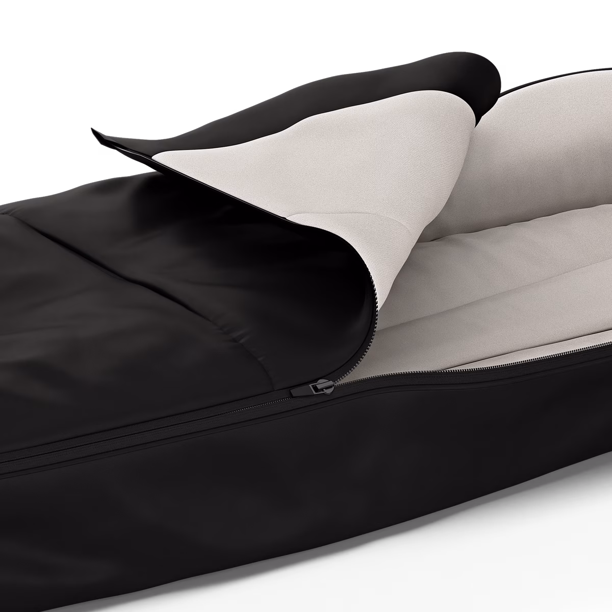 Thule stroller footmuff
lapsevankri jalakate must