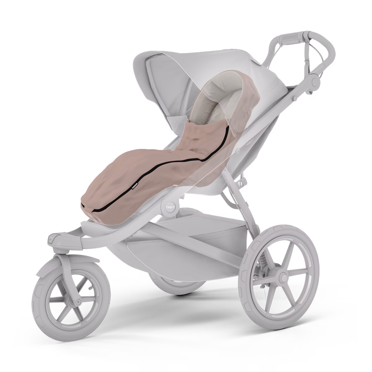 Thule stroller footmuff
lapsevankri jalakate misty rose roosa
