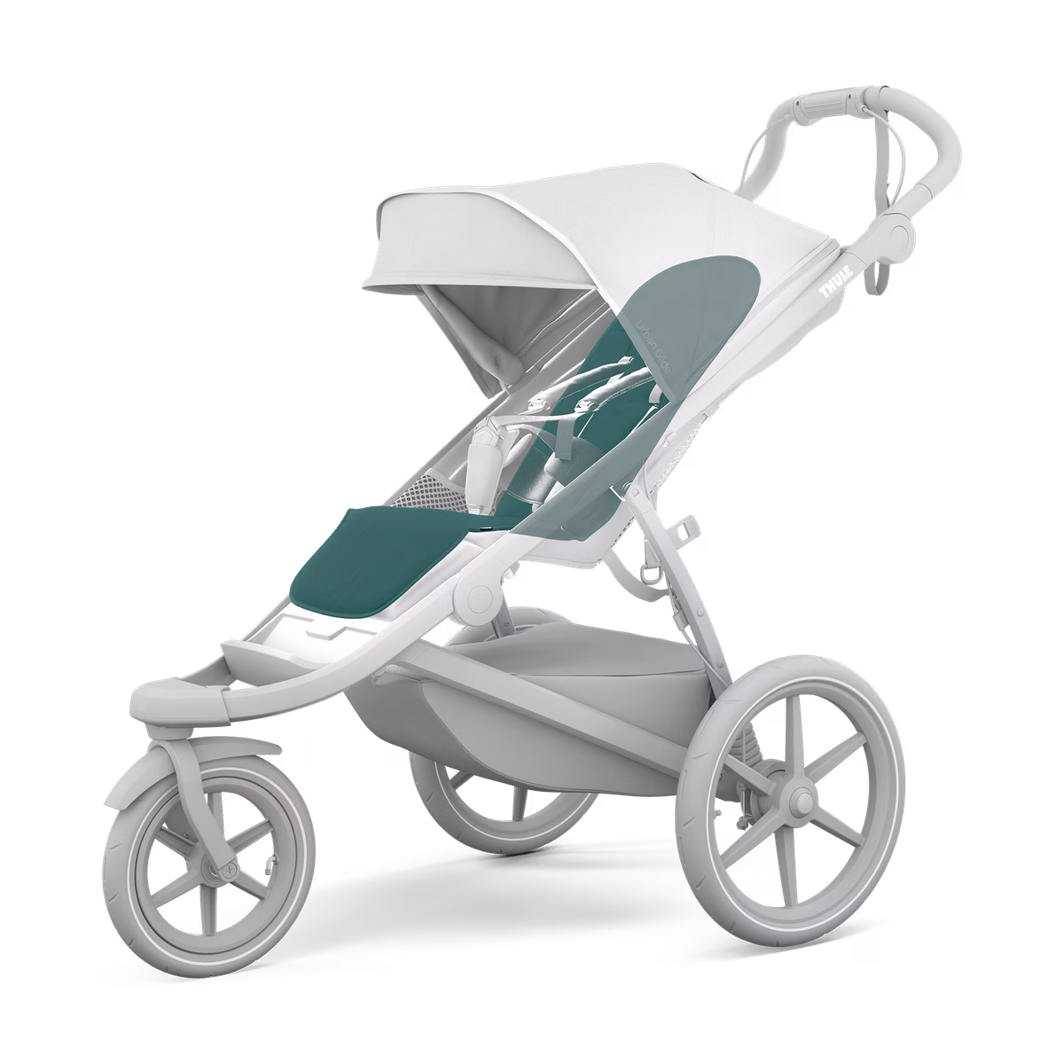 Thule stroller seat liner
lapsevankri istmepolster mallard roheline