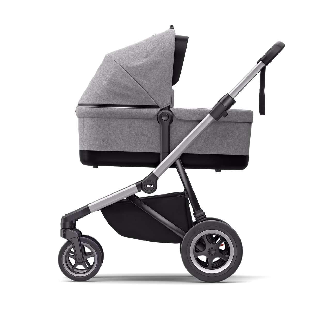 Thule Sleek
linnavanker alumiiniumi / melange hall koosvankrikorviga melange halli